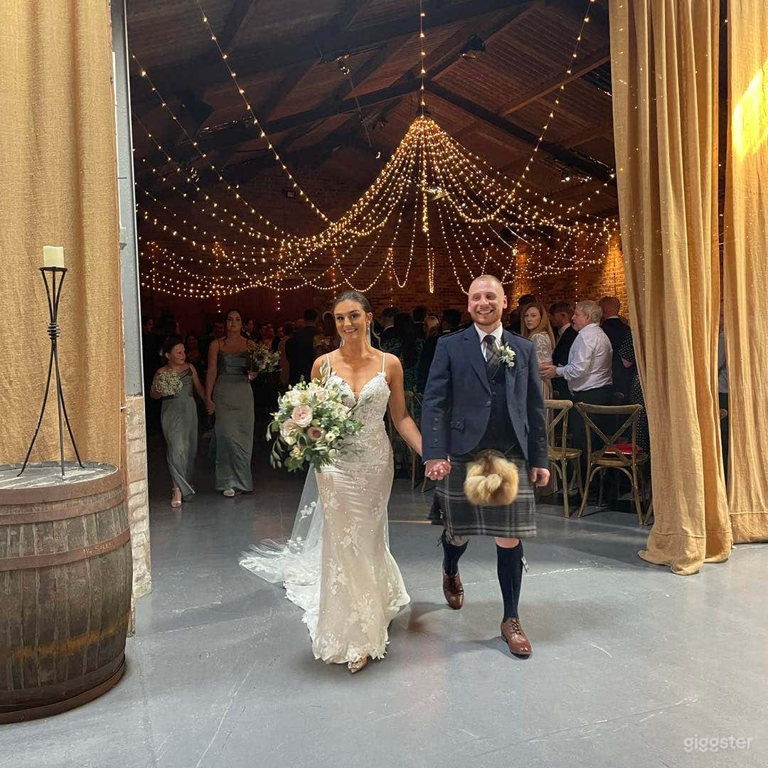 Scottish Indoor Barn Wedding Venue Photo 4