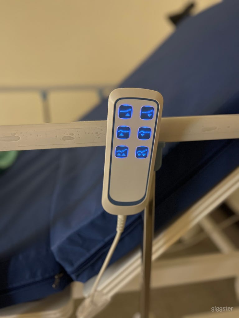  Staged Hospital Room 