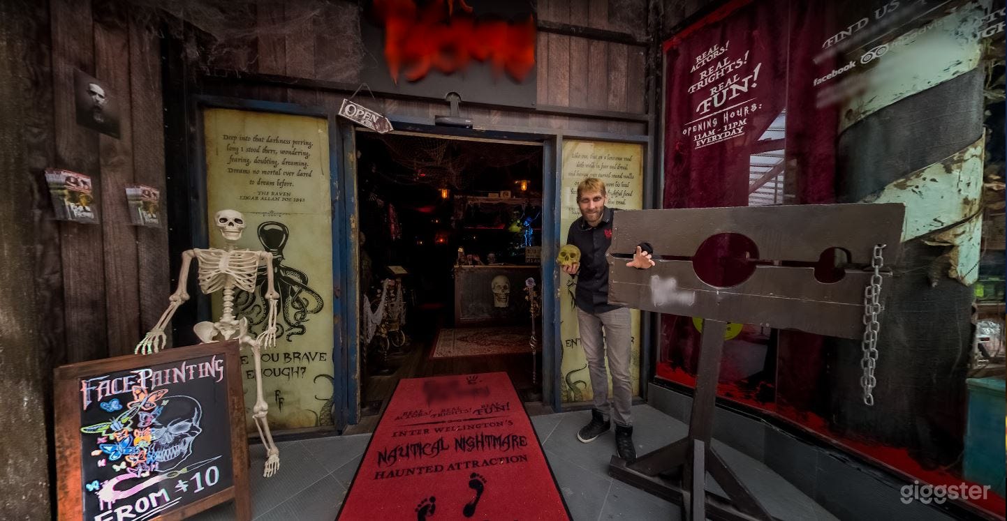 Scary Horror Themed Haunted House in Wellington Photo 1