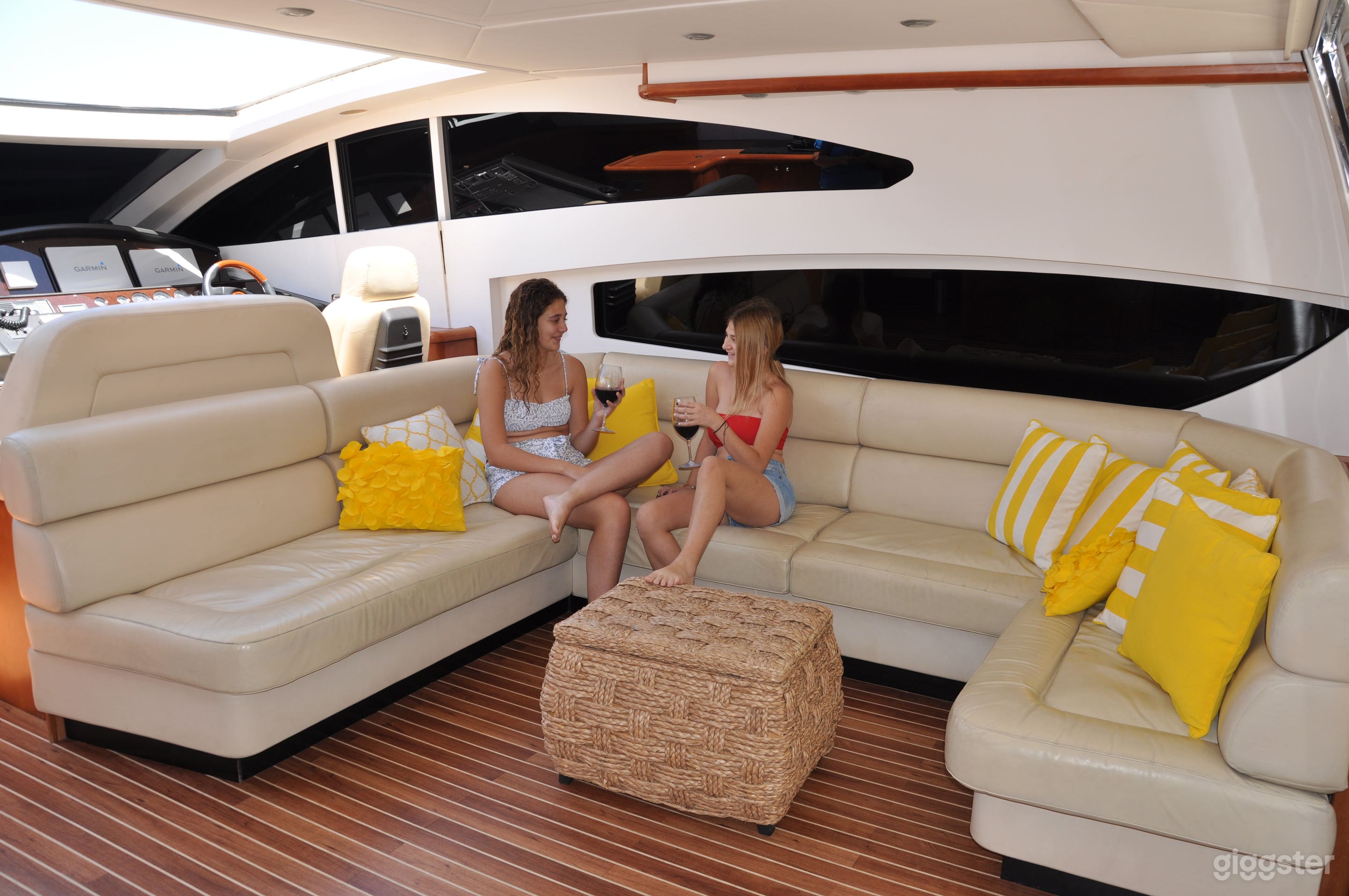 Cool and Colossal 82ft Sunseeker Party Yacht Space Events Photo 1