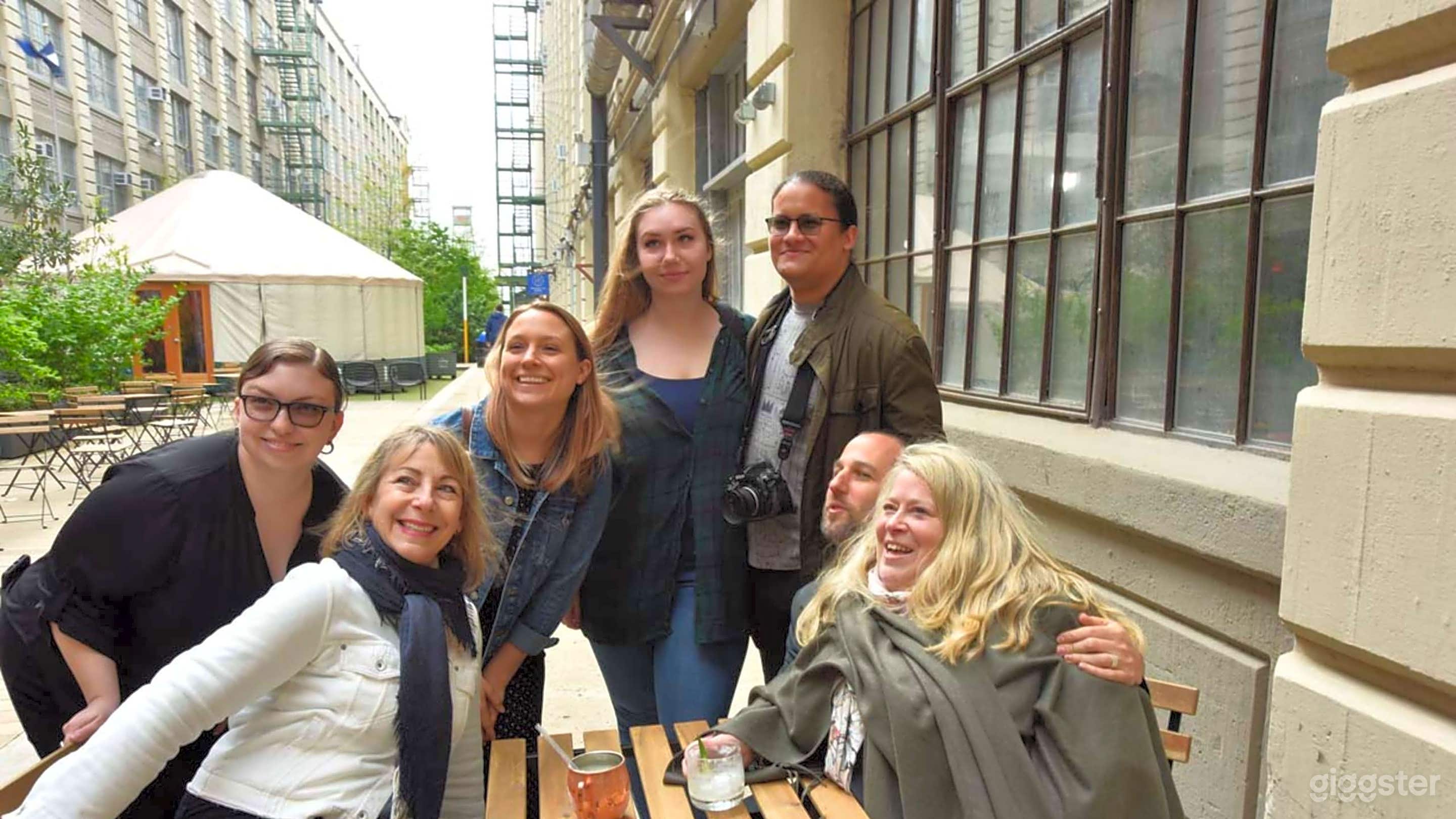 Stylish Industrial Tasting Room Photo 3