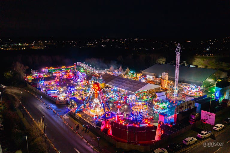  Birds Eye View of Venue and Car park Space 