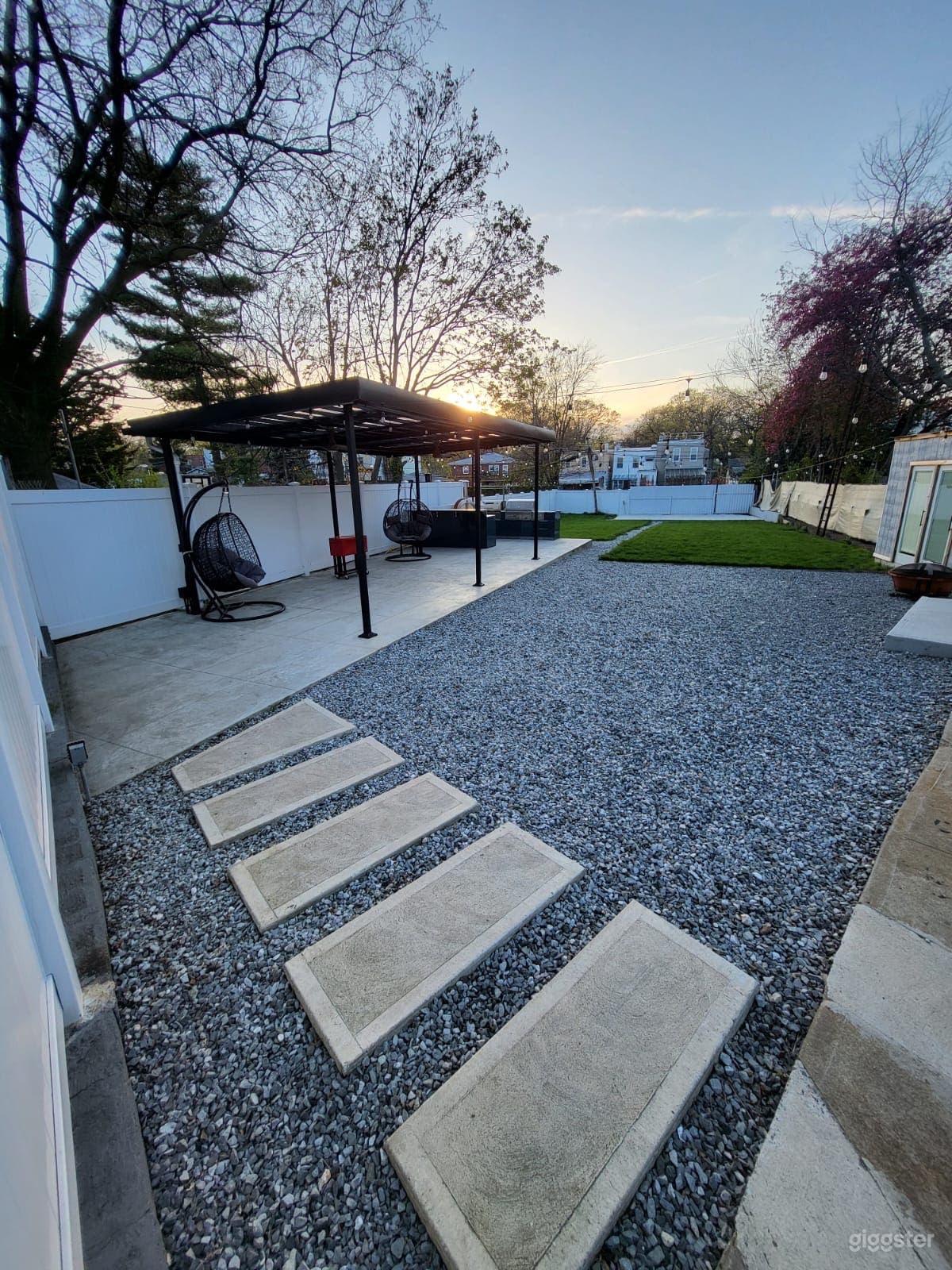 Cover patio area 