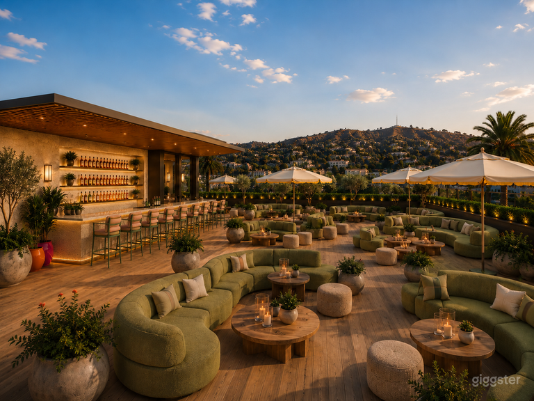  Une expérience de toit-terrasse de premier ordre à West Hollywood 