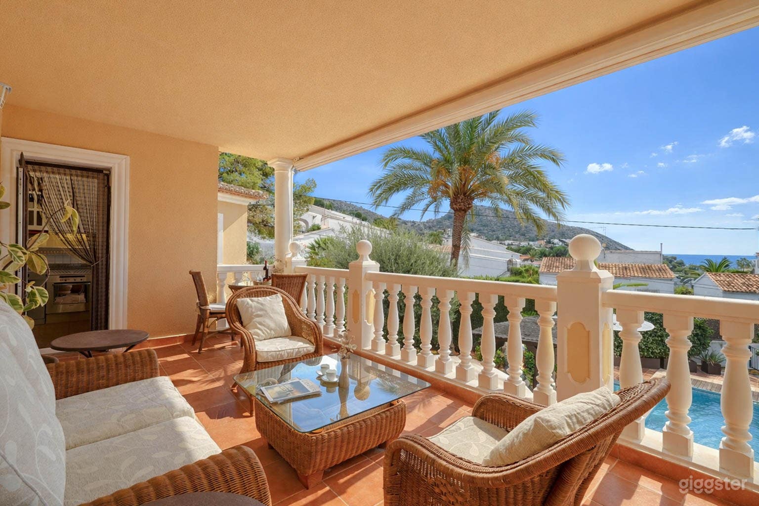 Villa mediterránea en Moraira para rodajes y fotos Foto 3