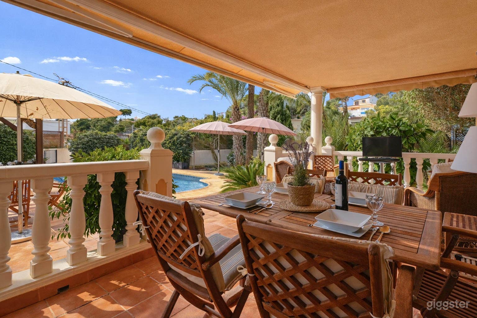 Villa mediterránea en Moraira para rodajes y fotos Foto 4
