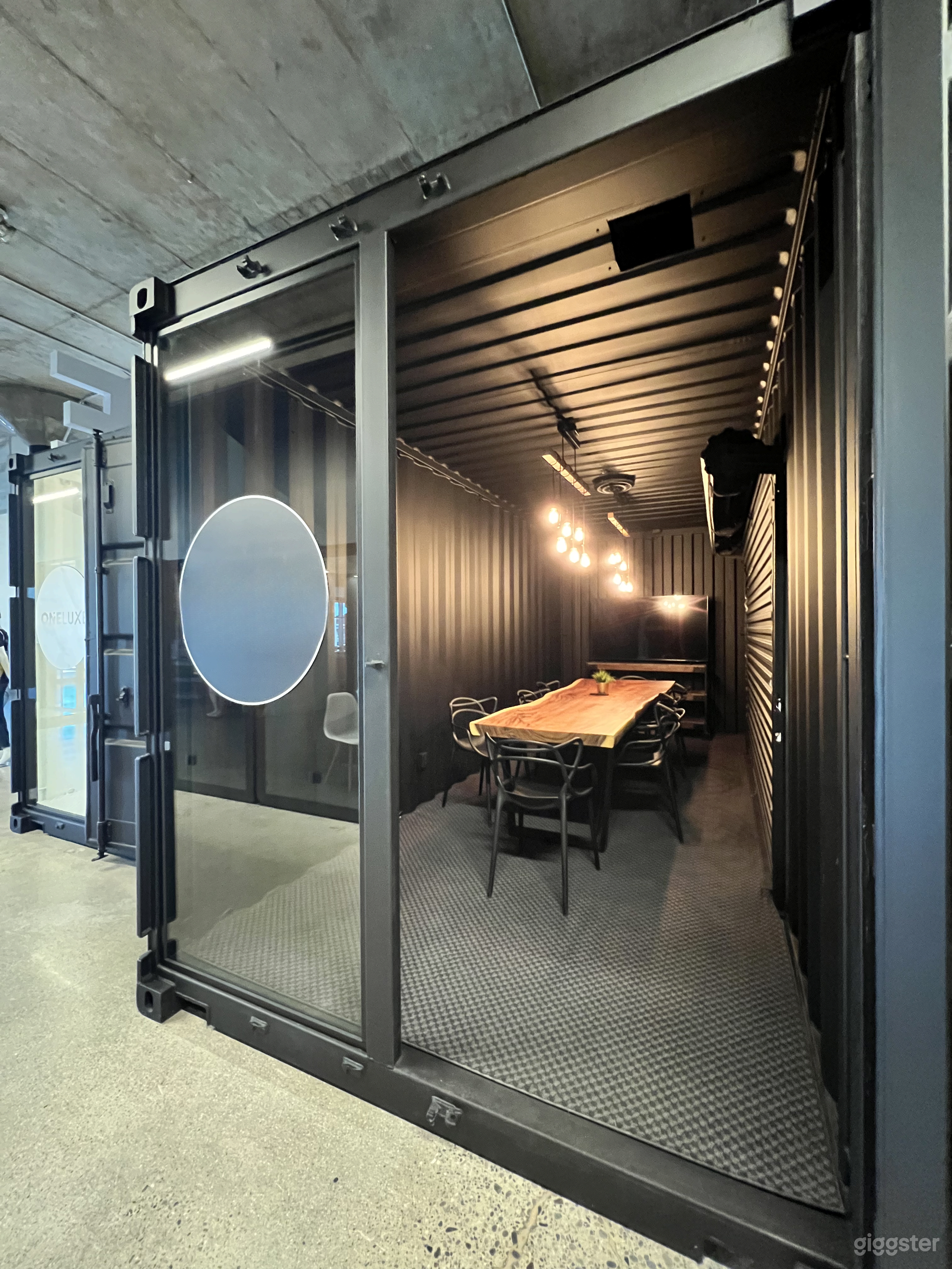 Ultra Modern Shipping Container Boardroom Photo 1