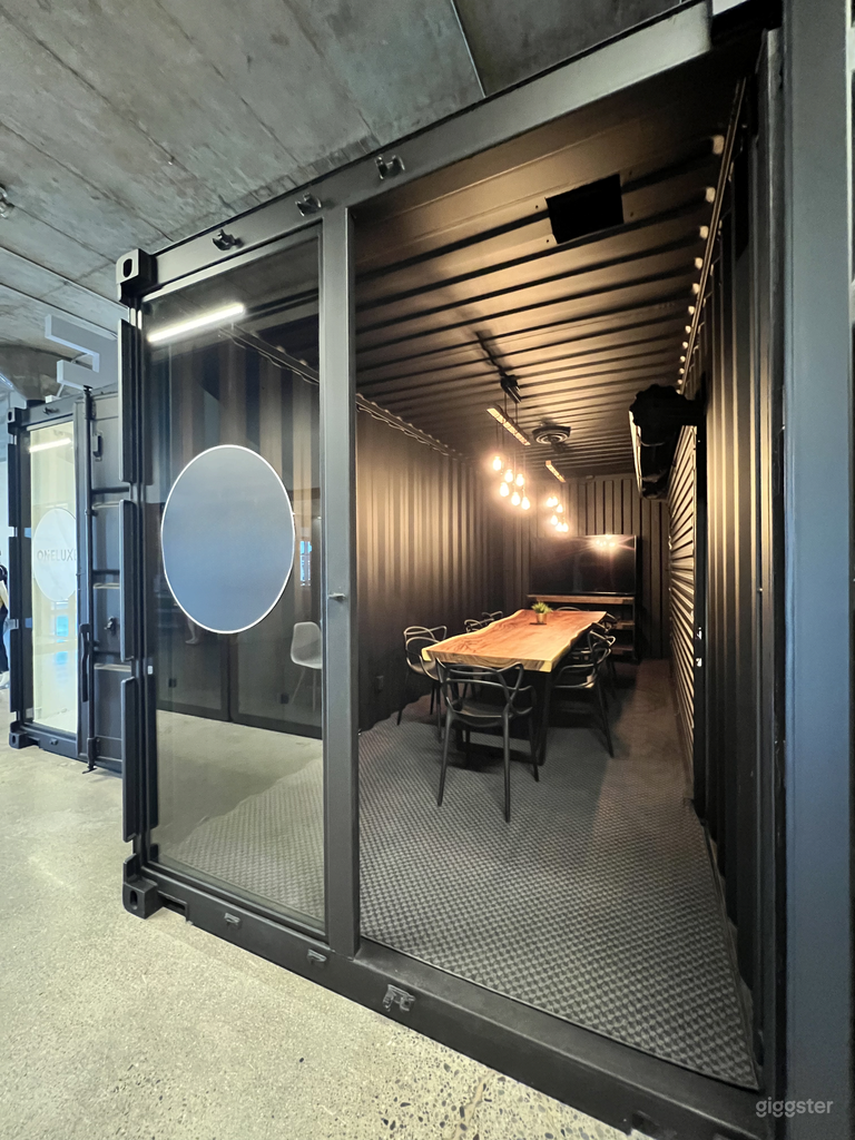  Ultra Modern Shipping Container Boardroom 