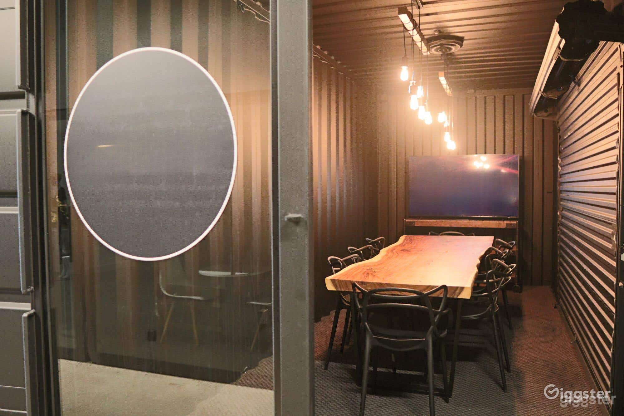 Ultra Modern Shipping Container Boardroom Photo 4