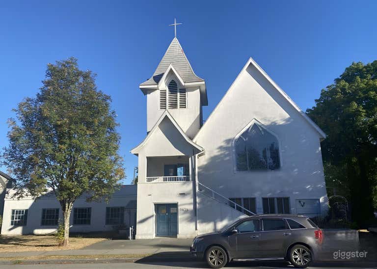  Historic Sanctuary with Stained Glass Windows 