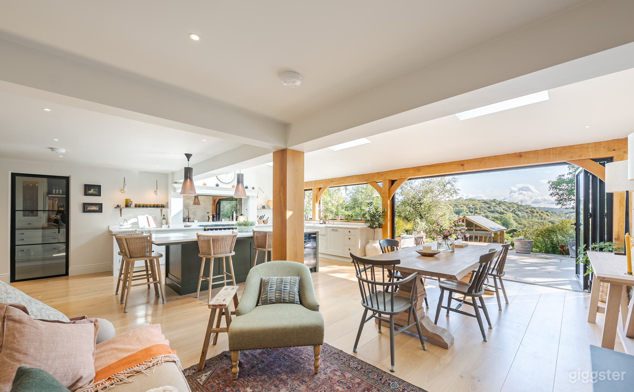 Modern, Country Home With Garden Barn and Views Photo 1