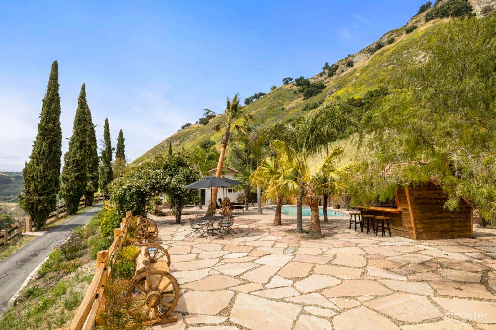 Johnny Cash’s Historic Ranch Backyard-Only Photo 2