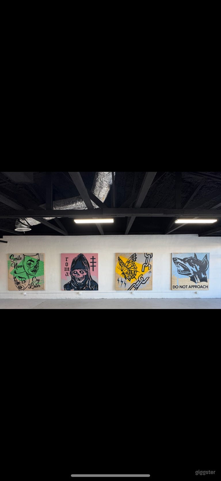  MODERN ART GALLERY WITH HUGE PATIO AVAILABLE 24/7! 