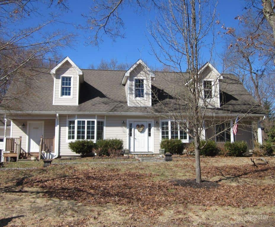 This is the Front of home. It has two entrances 