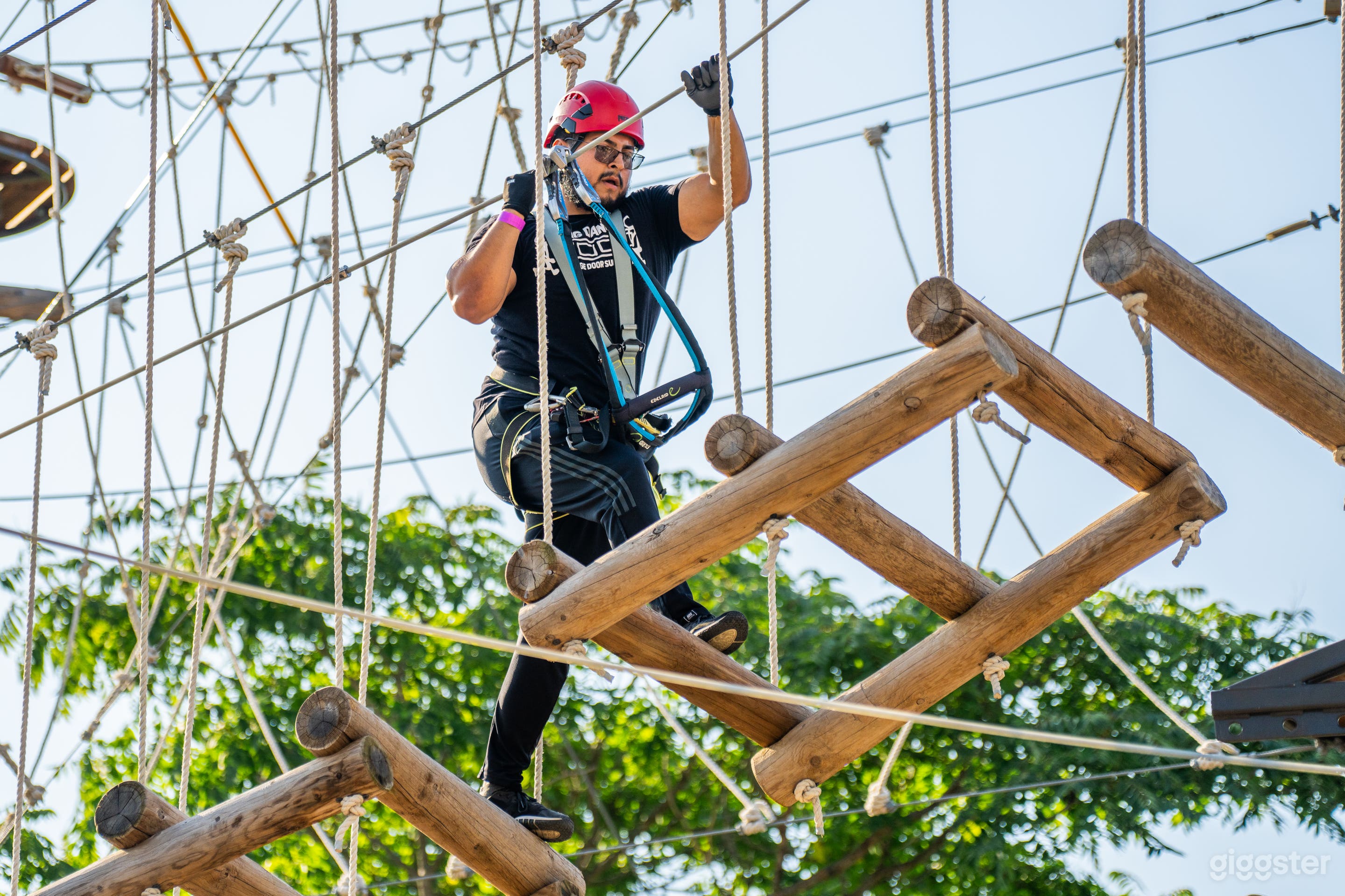 Climb &amp; Zipline High Ropes  Course; One of the top 10 Best Aerial Adventures in the USA