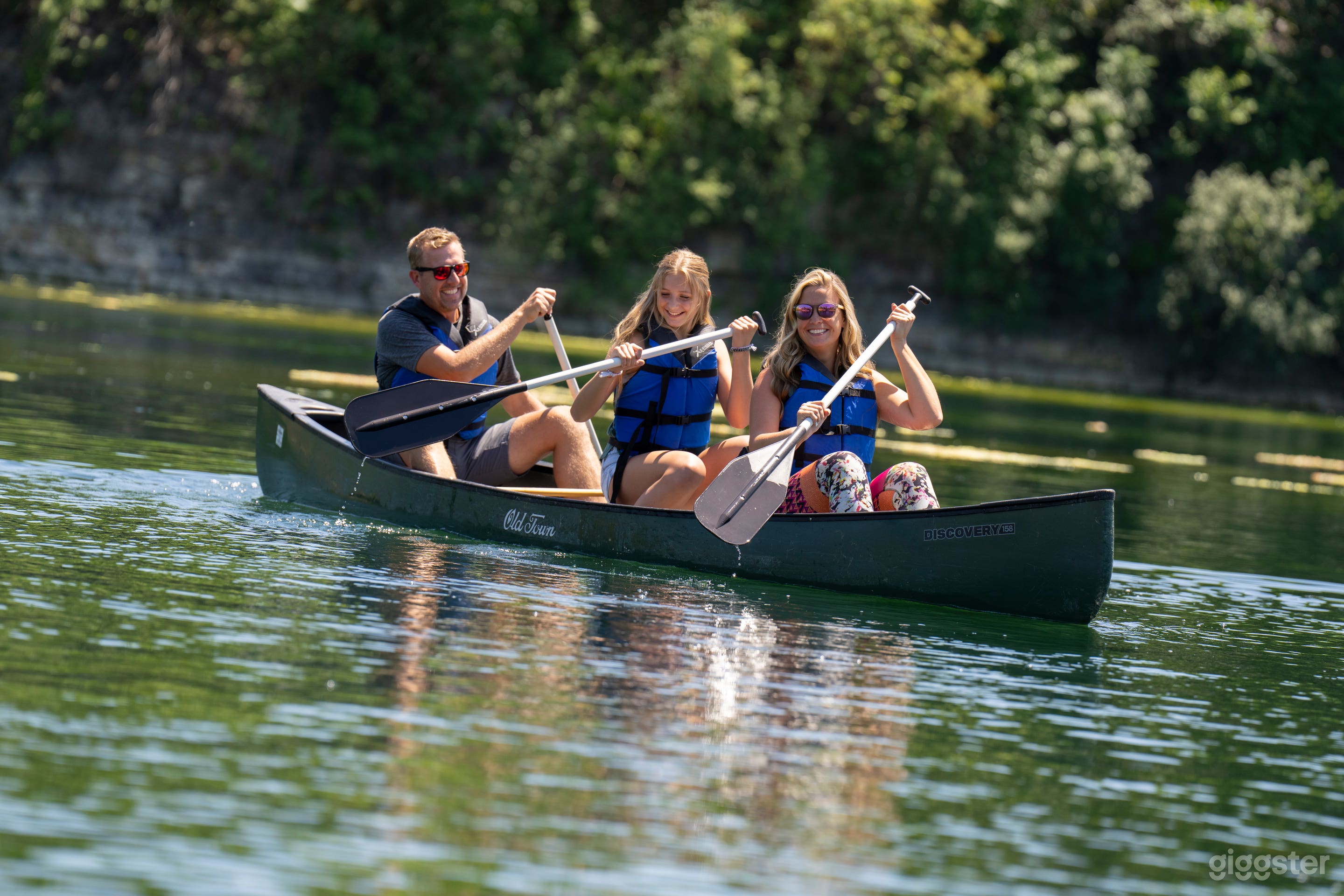 The Quarry Lake (Pedal boats, single kayaks, double kayaks and canoes available). 