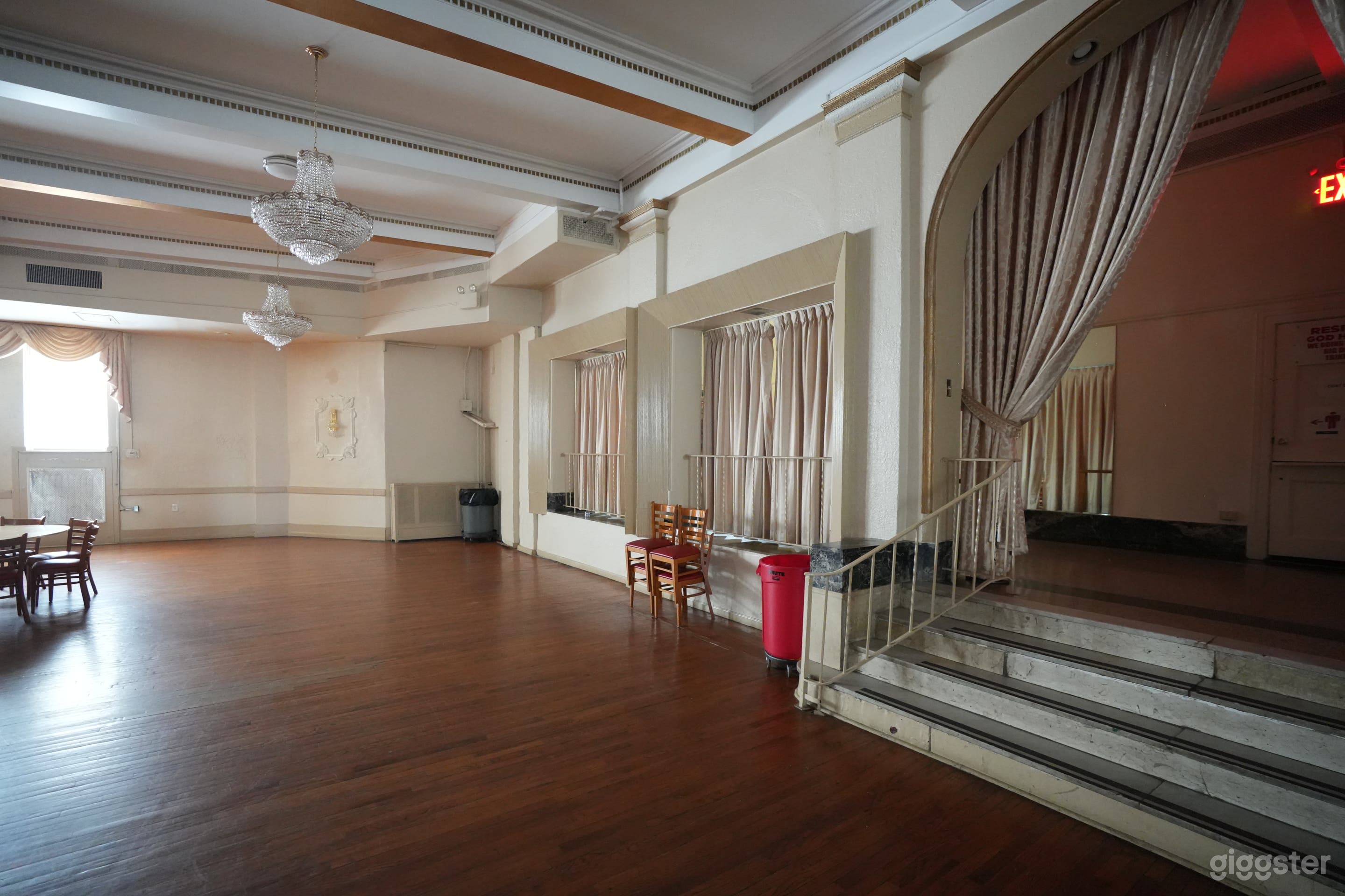 Classic Theater with Vintage Basketball Gym Photo 4