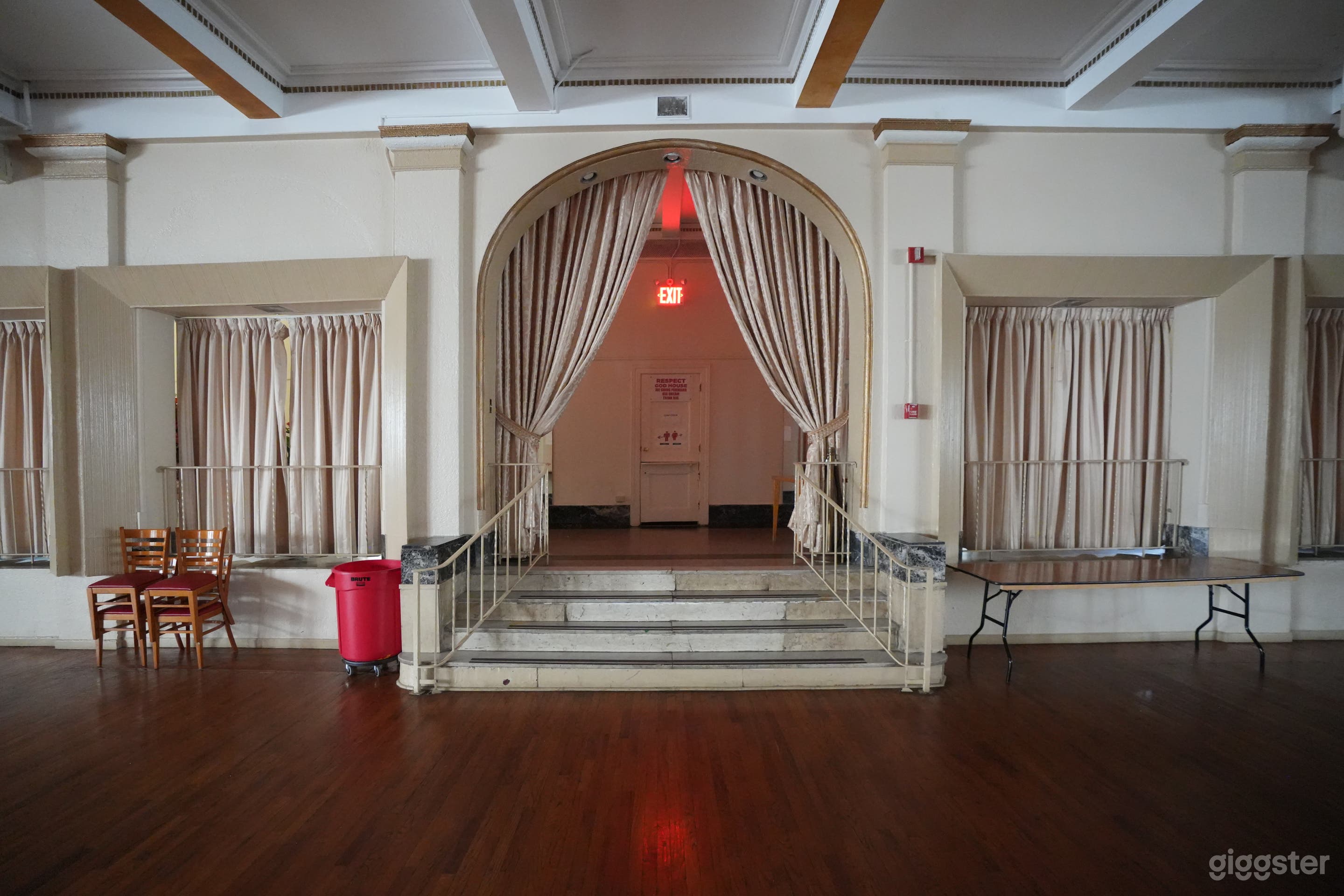 Classic Theater with Vintage Basketball Gym Photo 3