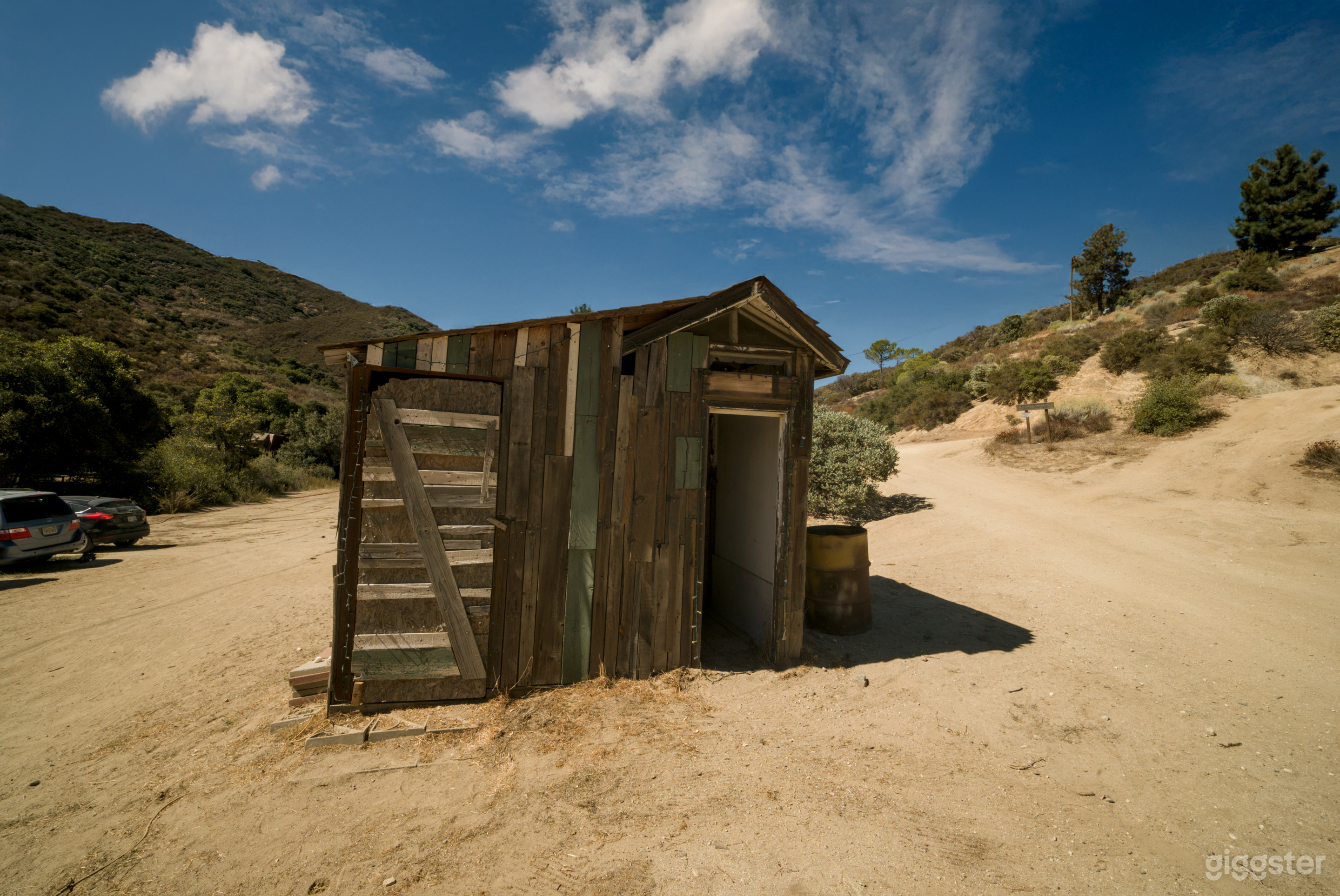 Weathered Desert Shack – Abandoned High Desert Film Site Photo 1
