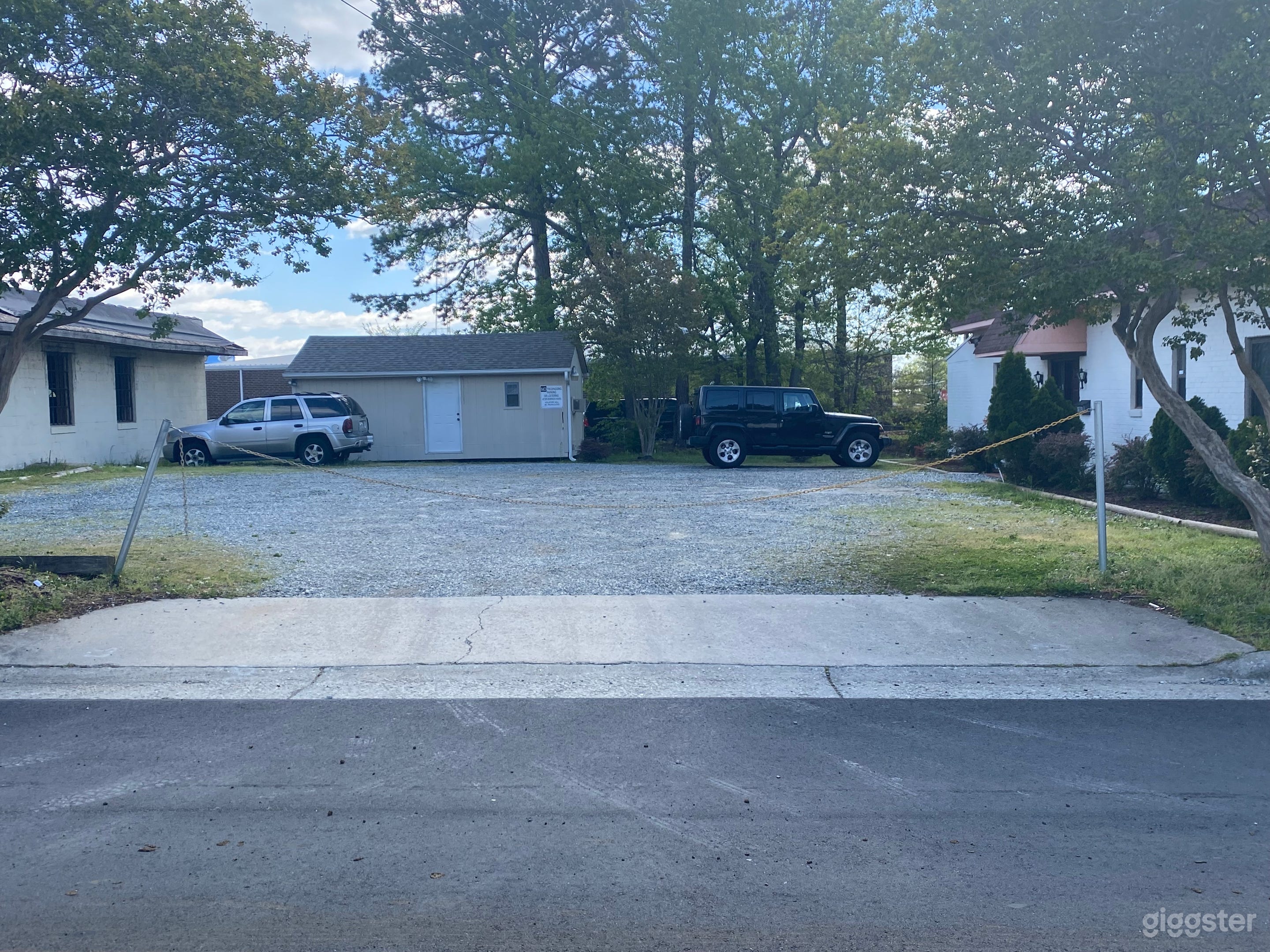 Big parking lot located near NCAT Photo 3