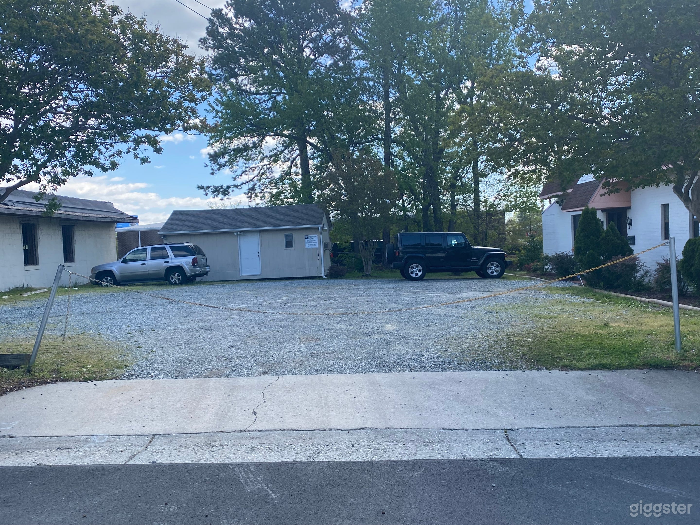 Big parking lot located near NCAT Photo 2