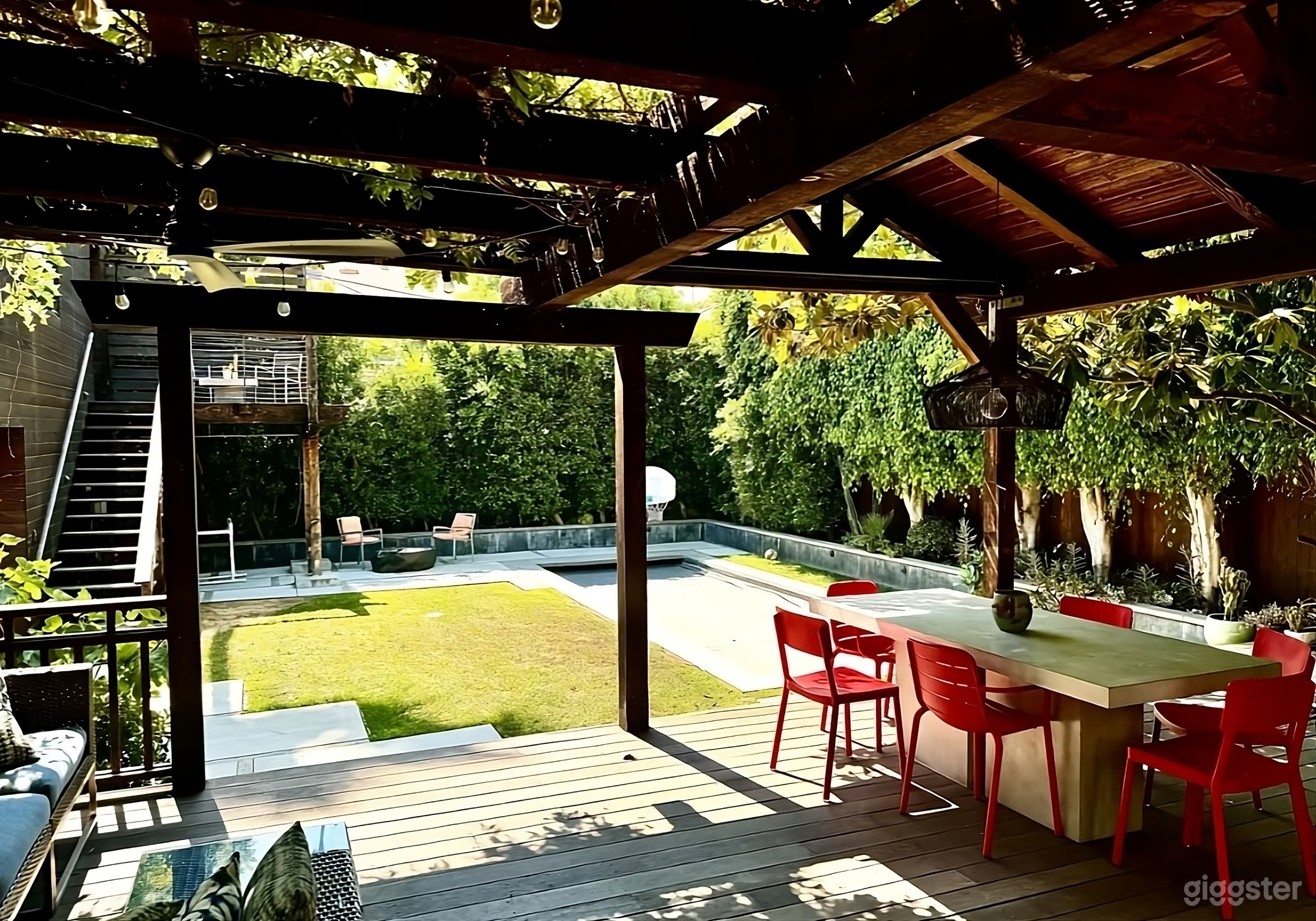 Luxury Backyard Oasis with Pool Photo 1