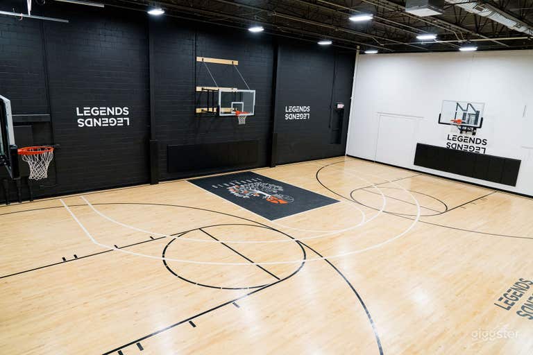  Cancha de baloncesto cubierta industrial 