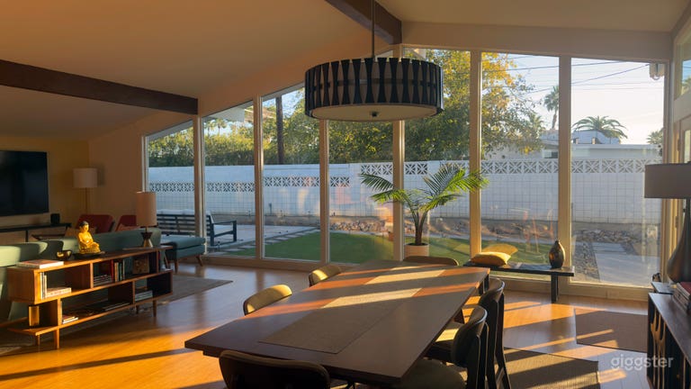  Mid-Century Modern Marvel with Huge Window Wall 