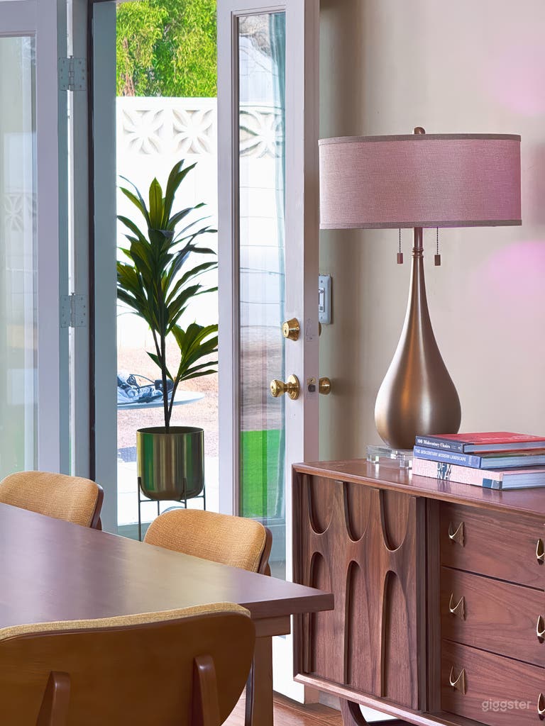  Mid-Century Modern Marvel with Huge Window Wall 