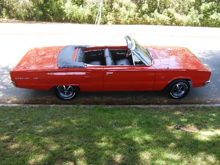  #76,162 Classic 1967 Dodge Coronet 440 Convertible 