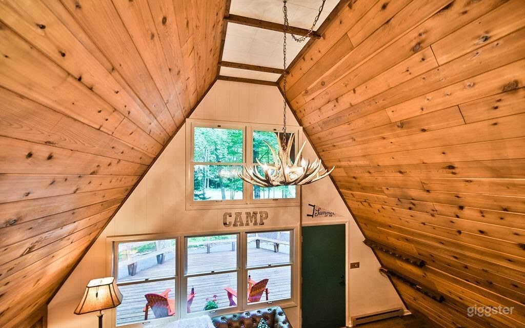 Classic 1969 Restored A Frame Cabin Photo 2