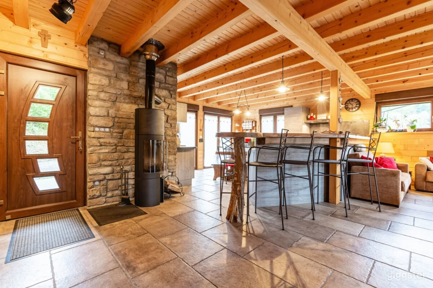 Photo de Rustique et cosy chalet 3