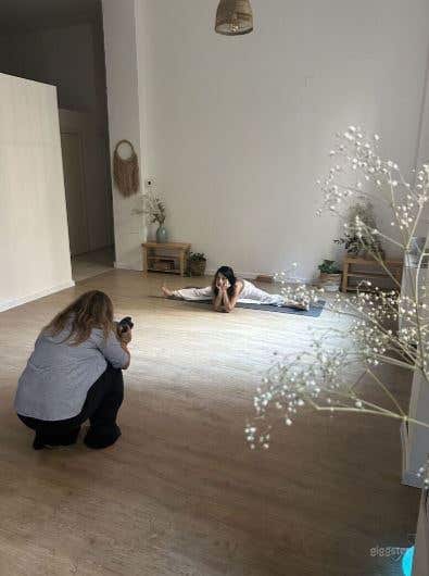 Peaceful Yoga Studio with Natural Light Photo 4