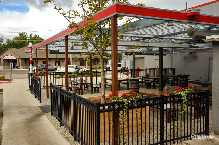  Biergarten Außenbereich 