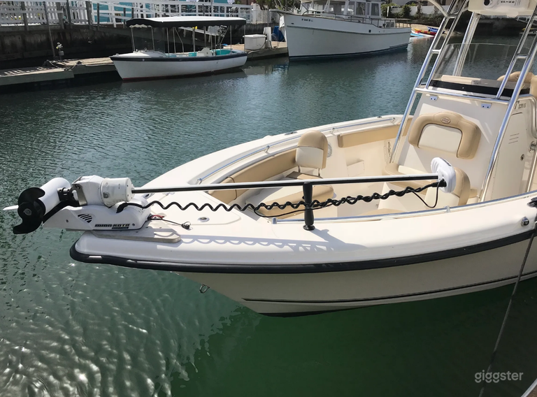  22' Cobia Center Console with a 2022 Yamaha 200 Outboard 