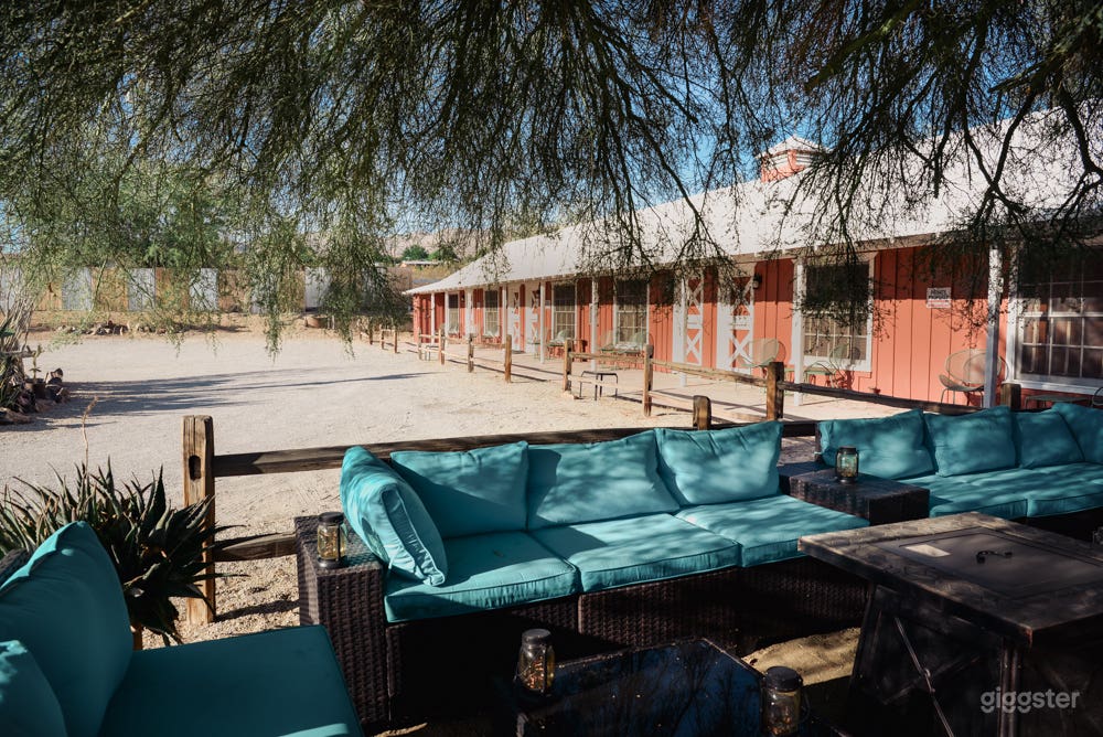 Motel vintage en el desierto para retiros, producciones y eventos Foto 3