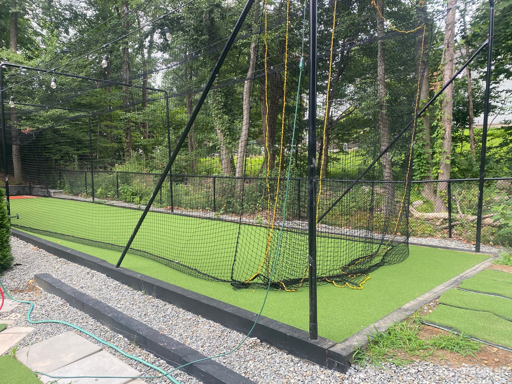 Entrance of the cage