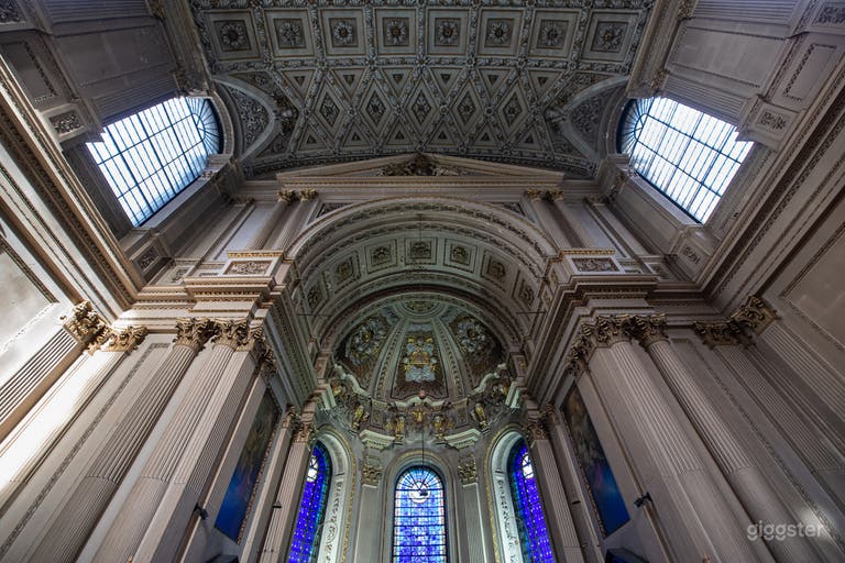  Sanctuary arch - East end of church 