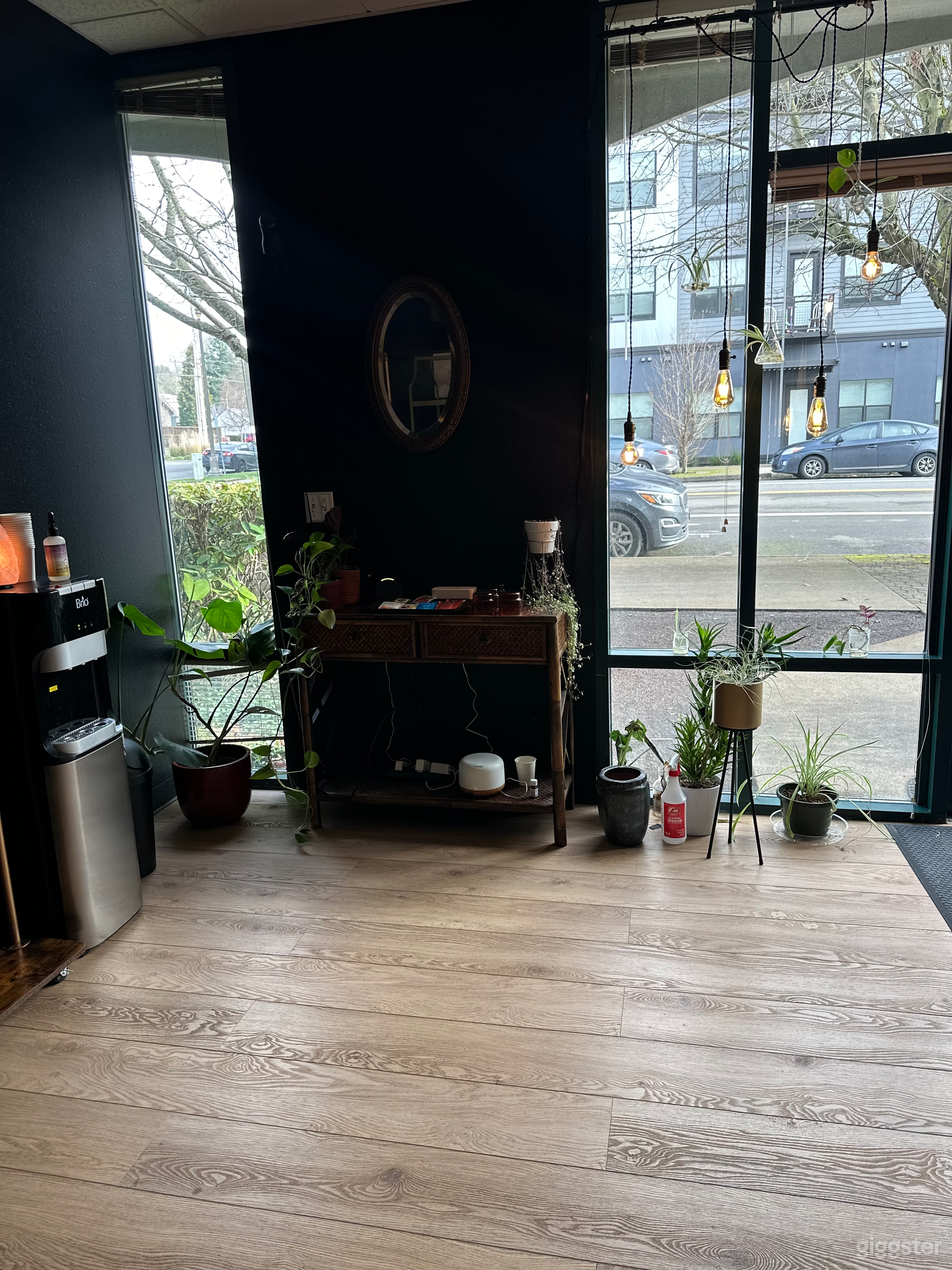 An area of the lobby 