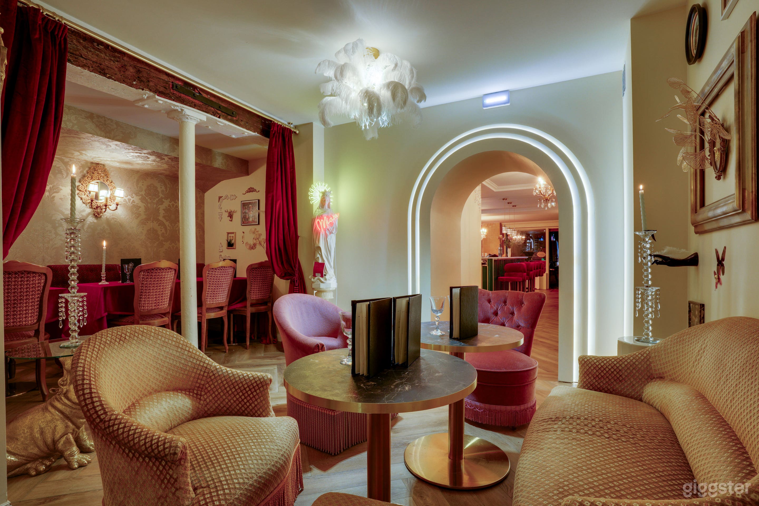 Photo de Restaurant baroque et rococo et lieu de tournage a Paris 1