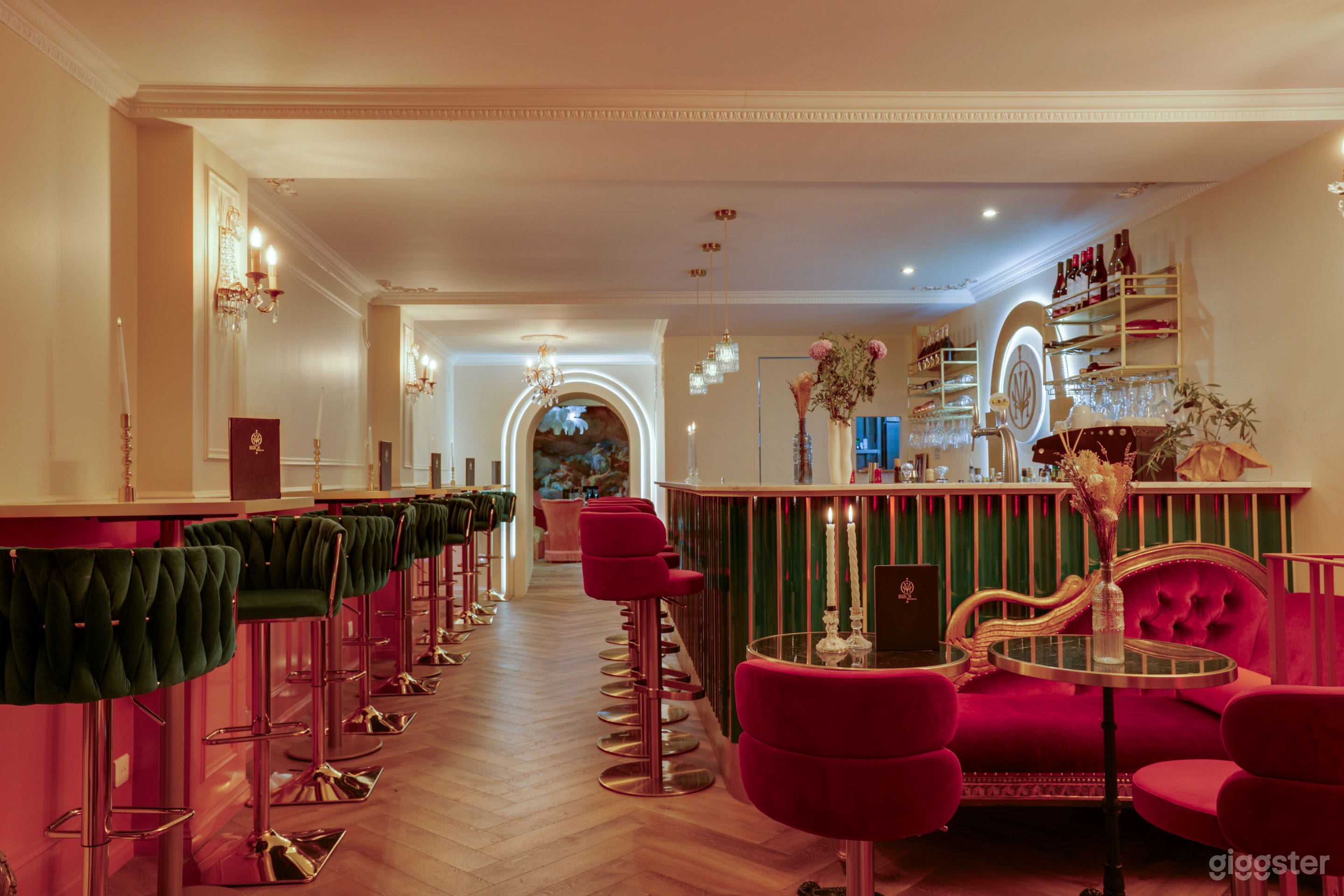 Photo de Restaurant baroque et rococo et lieu de tournage a Paris 2