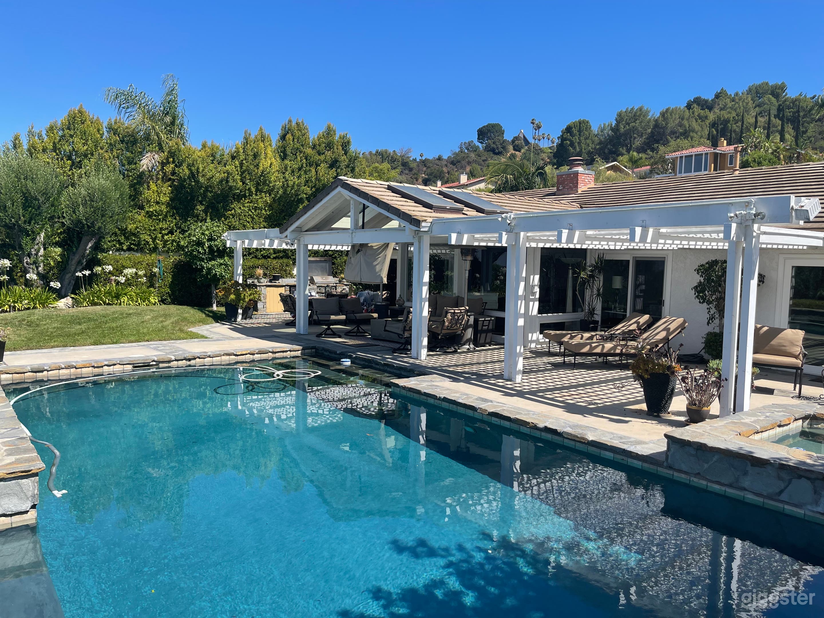 View of back of house