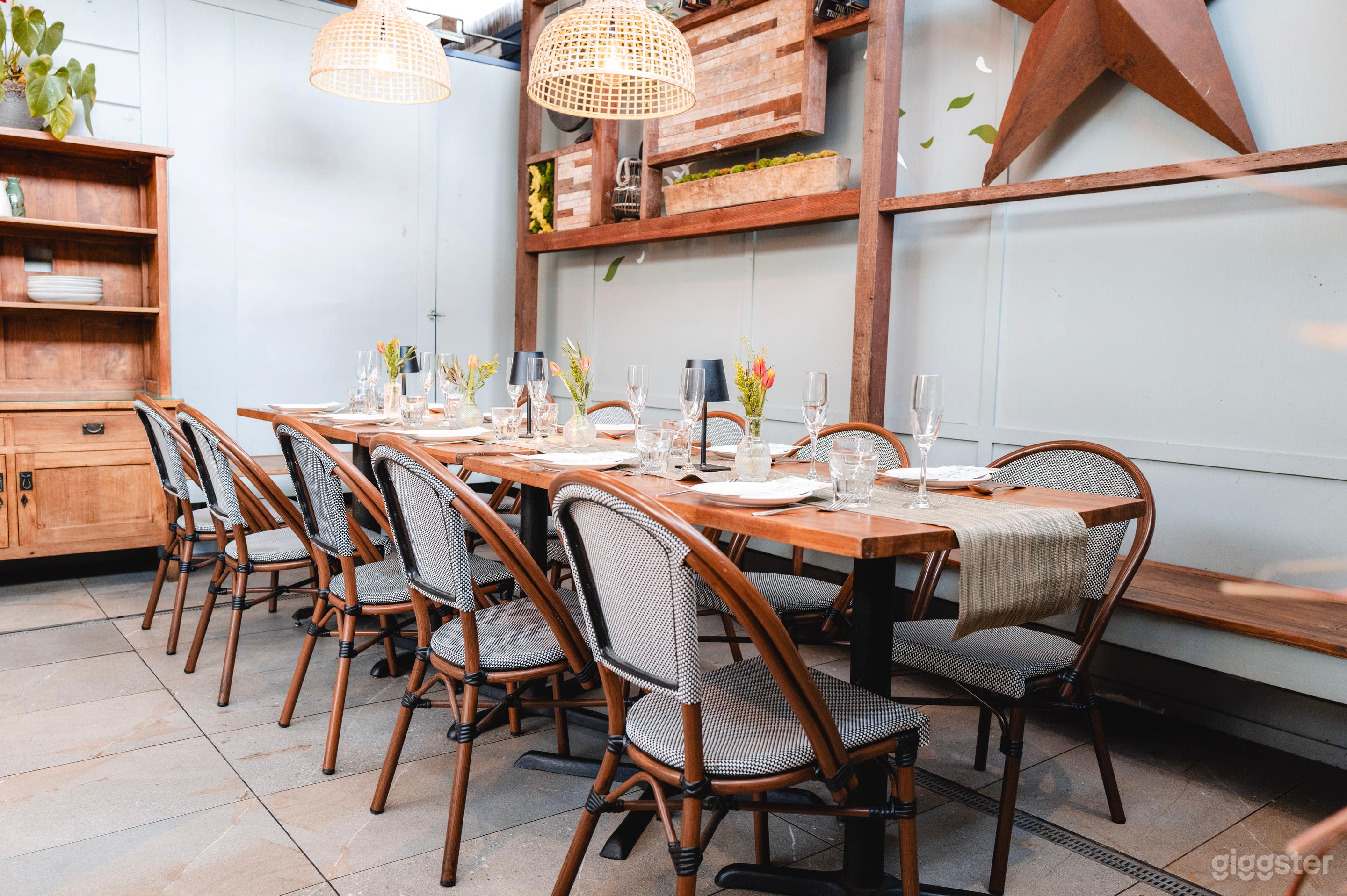 Indoor Garden Patio Private Dining Room Photo 4