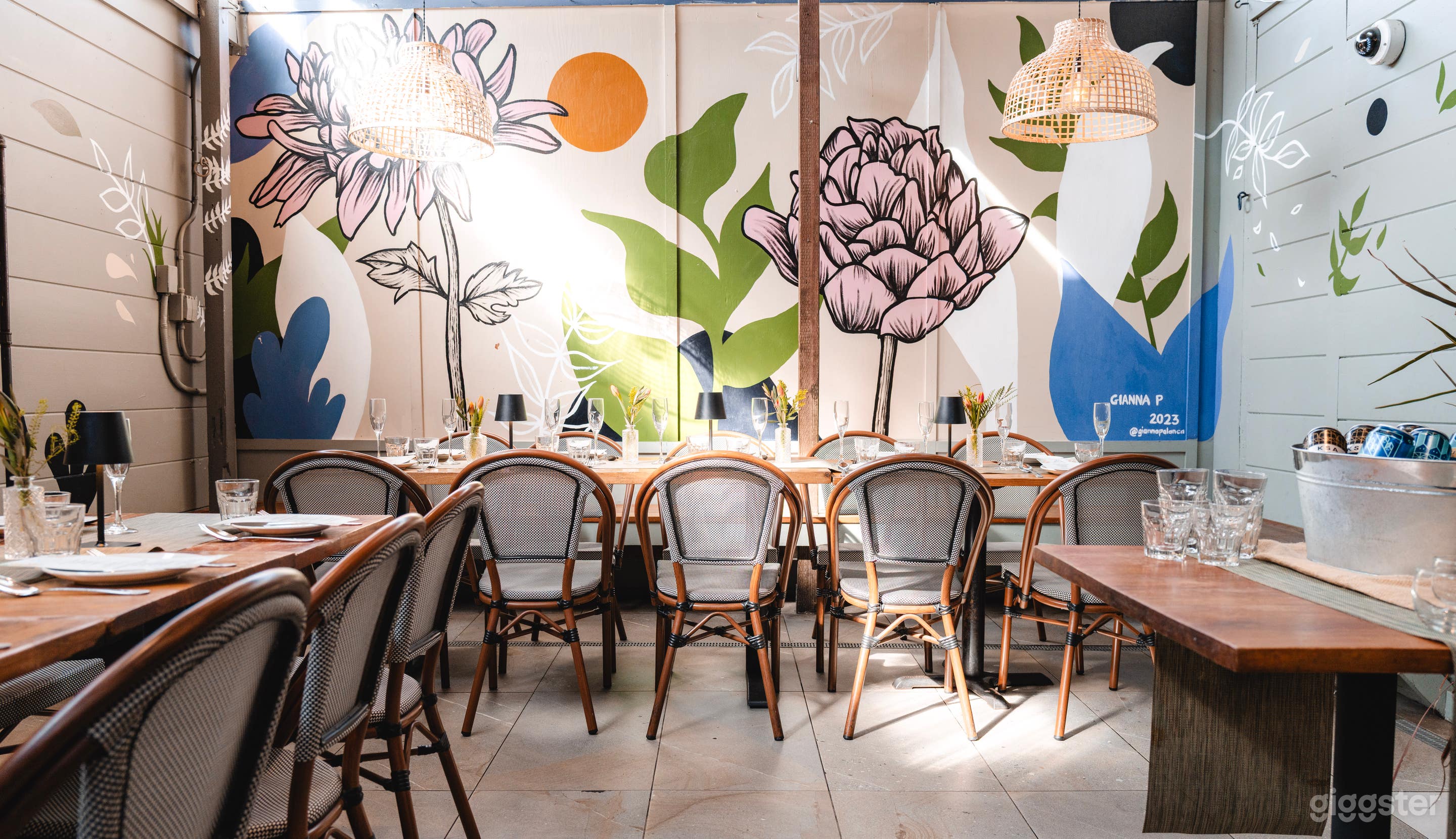 Indoor Garden Patio Private Dining Room Photo 1