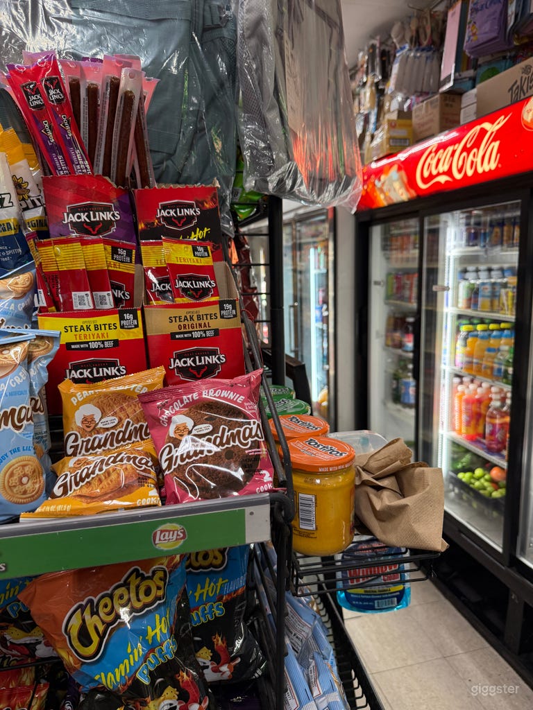  Bodega w/ Pastries, Candy & Gritty Streetfront 