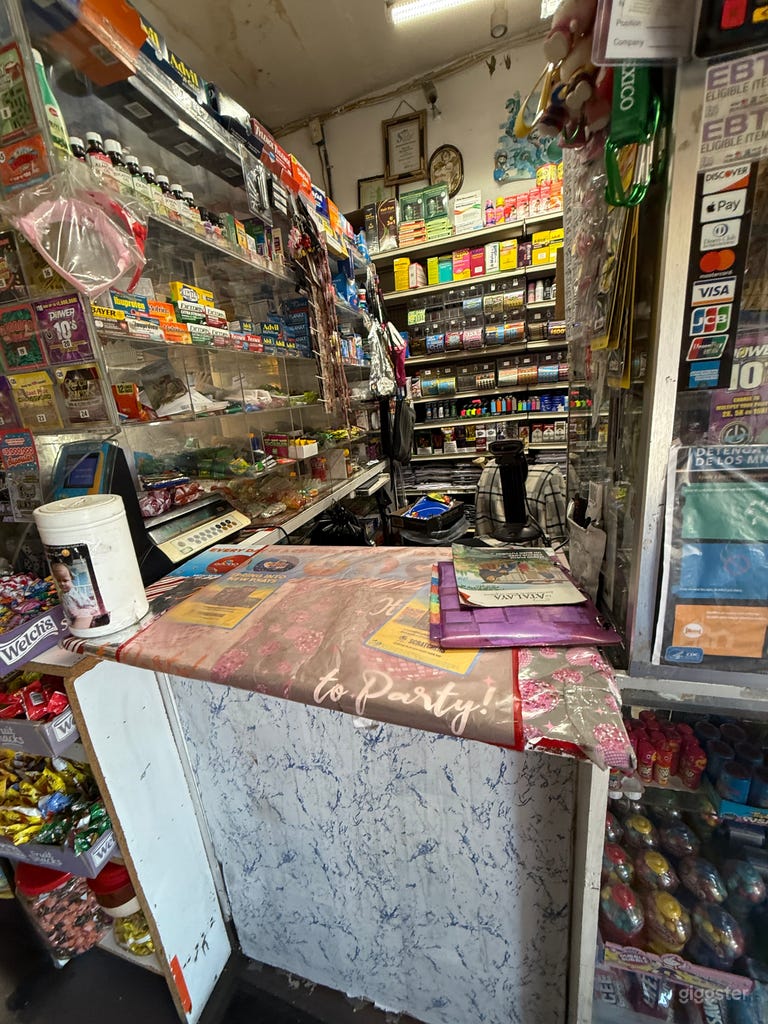  Bodega w/ Pastries, Candy & Gritty Streetfront 