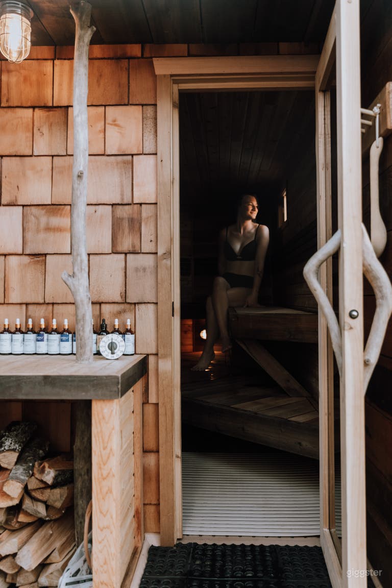  Kombucha brewery + outdoor spa 