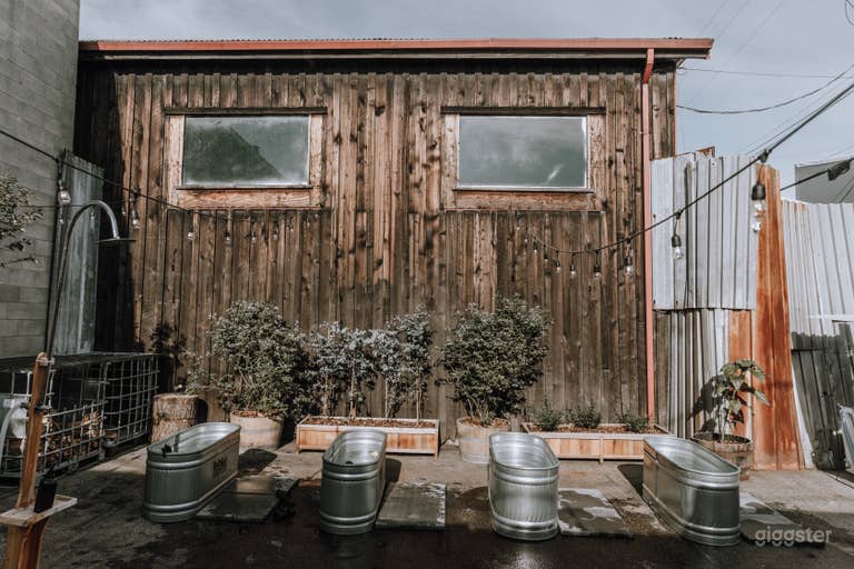  Kombucha brewery + outdoor spa 