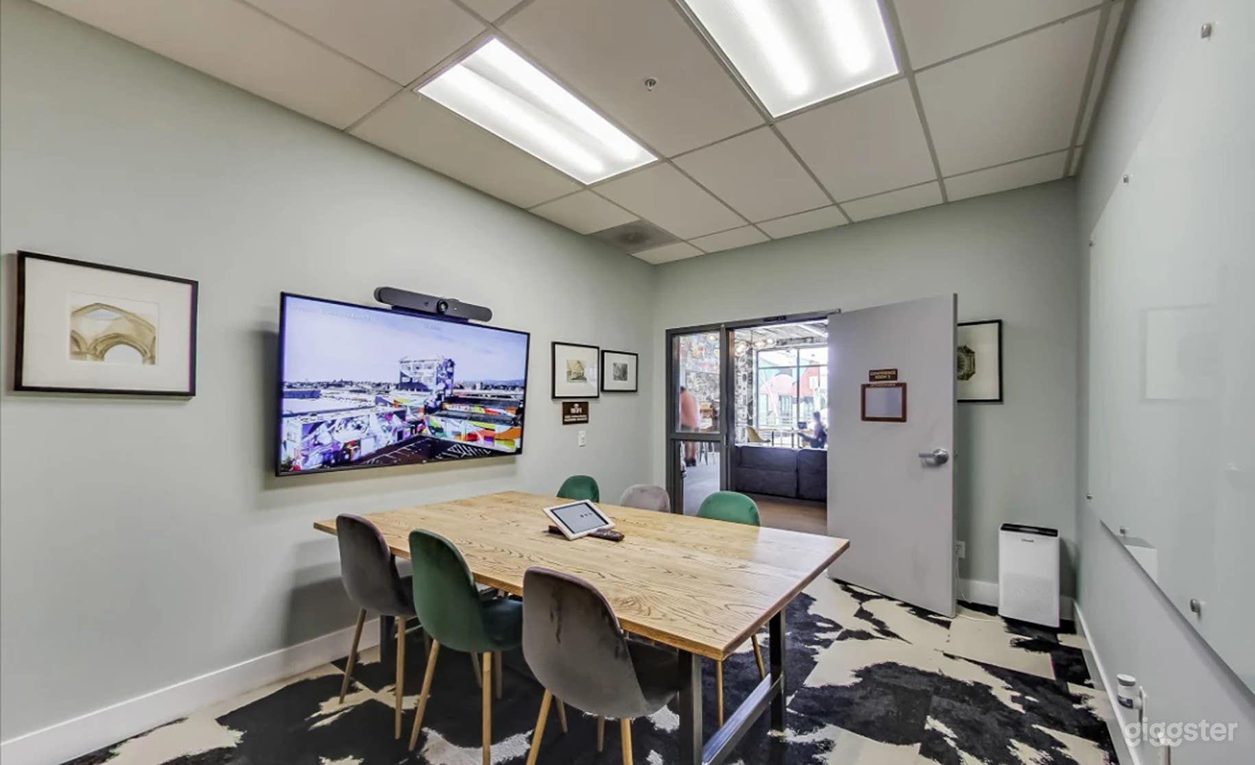 Fully Equipped Conference Room in Industrial Building Photo 2