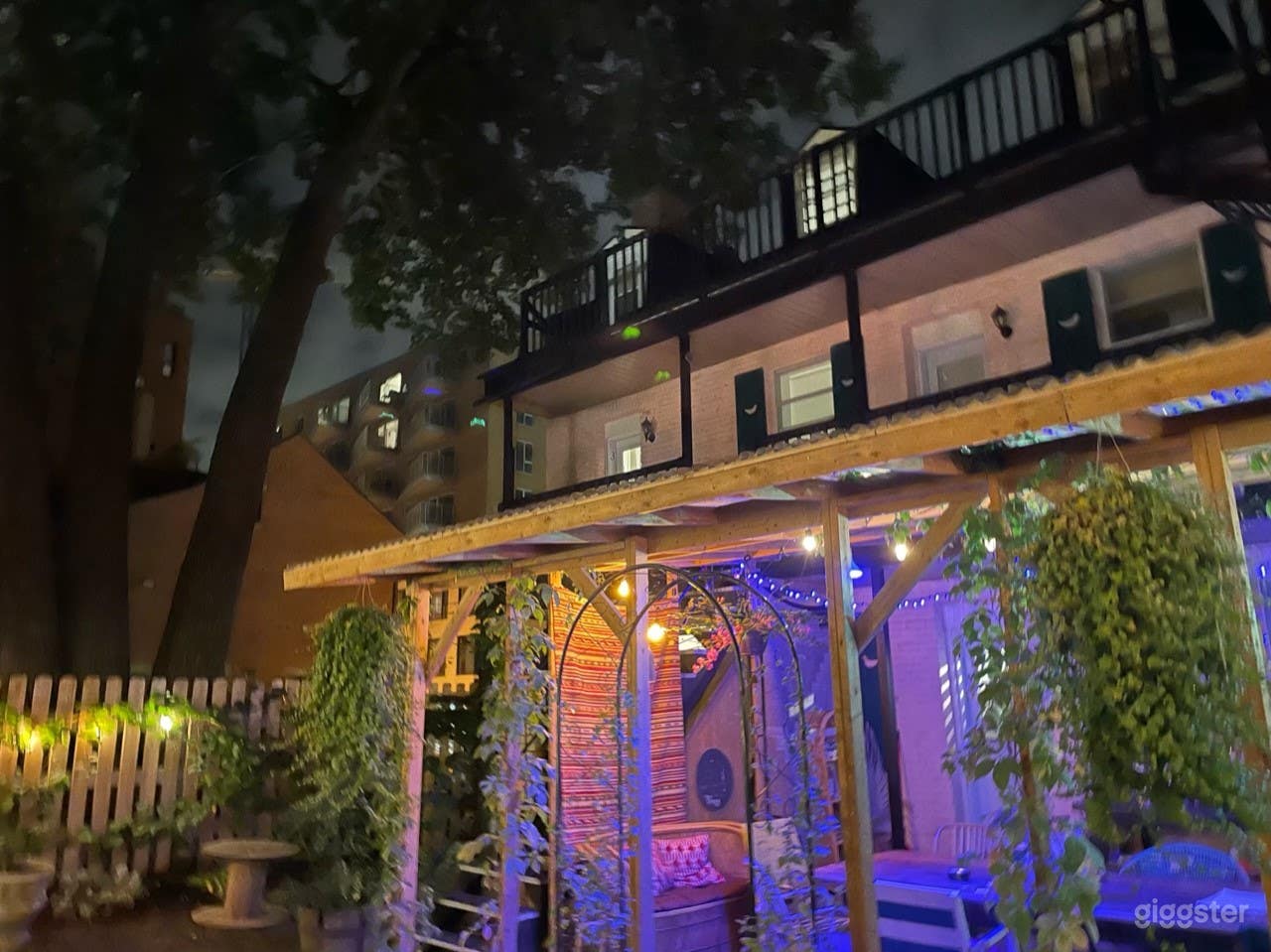 Vue du jardin secret